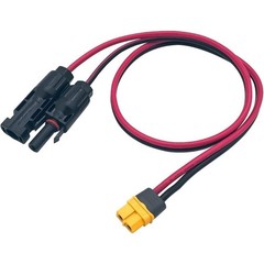 1PC 3.3Ft XT60 Adapter Solar Charge Cable Compatible with MC4 Connector 12AWG