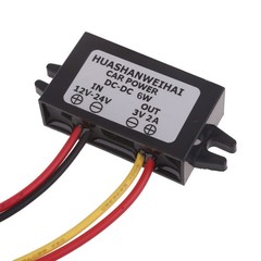 Converters 12V 24V to 3V 2A Step-down 24V-3V Buckk Truck Car Powers Supply