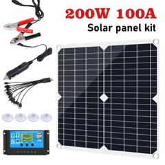 16000W Complete Solar Panel Kit Power Inverter Generator 100A Home 110V Grid US