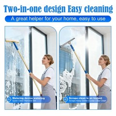 35FT Adjustable Water Fed Pole Kit for Solar Panel & Window Cleaning Tool