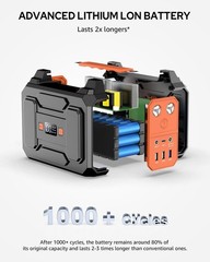 Portable Solar Generator 200W Peak/100W Rated