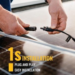 Solar Y Connectors 6-in-1 | Extra Long 39.37” | 1 Pair