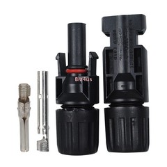 10Pairs For MC4 1000V 30A Male Female Wire PV Solar Panel Cable Connector Set US
