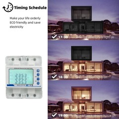 WiFi Energy Meter DIN35 Mm Rail Installation Flexible Energy Management