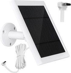 Ring Doorbell Solar Panel 4W Charger with Type-C Port and 9.84ft Cable