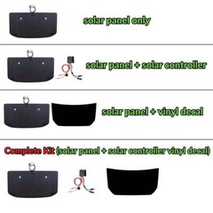 Lensun 105W 12V Hood Flexible Solar Panel for Toyota FJ Cruiser 2007-2014