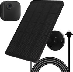 Solar Panel for Blink Camera, Solar Panel 4W Compatible with Blink Outdoor 4 (4T