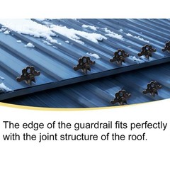 Metal Roof Snow Guard Plastic 410x Ice Guard for Snow Build Up Control