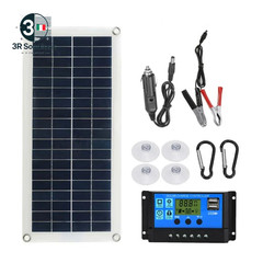Solar Panel 12V Solar Cell 60A Controller Solar Panel for RV Phone
