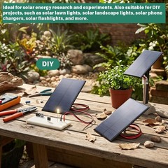 3Pcs Mini Solar Panel DC 6V Polysilicon Solar Cell Charger Module Solar DIY S…