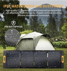 200W Solar Panel High Efficiency with Kickstand (WE SHIP OVERSEAS)