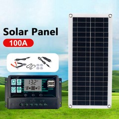 1000W Watt 100A 12V Volt Mono Solar Panel Kit Battery Charger Caravan Shed RV
