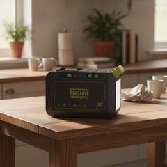 Portable Power Station 88Wh, 120W Surge, Solar Generator 24,000mAh