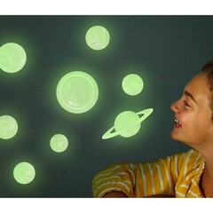 4M: Glow 3D Solar System – Glow-in-Dark Set, Ceiling Stick-Ons, Kids Room Decor