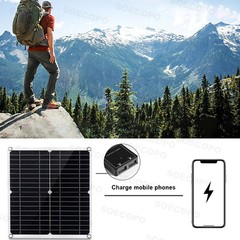 Solar Full Kit 8000w 110v Inverter 300W Solar Panel Home 100A Controller System
