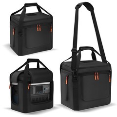 Portable Power Station Carrying Case, Shoulder Strap, Generator Cover for Outdoo