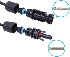 Renogy 20FT 10AWG Solar Panel Extension Cable with Male and Female Connectors, 2