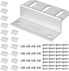 Corrosion-Resistant Aluminum Z Brackets – Complete 16-Piece Solar Mount Kit