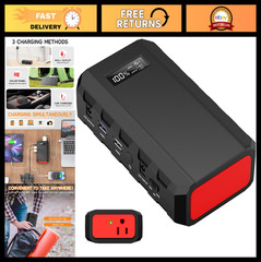 Portable Power Station 88Wh 24000mAh Solar Generator for Camping, Emergency Back