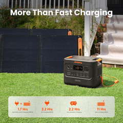 Homepower 3000 Portable Power Station with 2X 200W Solar Panels, 3600W (Surge 72