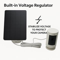 Continuous Solar Charging for Ring Spotlight Cam – DIY Installation Kit Included
