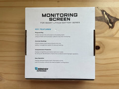 renogy battery monitor screen for smart lithium battery series