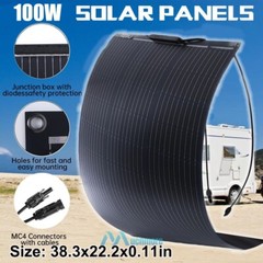 5000W Inverter 200W 400W Solar Panel Kit Home Power Generator 110V Grid System