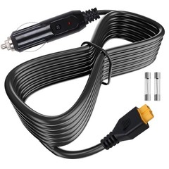 LCMLA 12V/24V XT60 Car Charging Cable Replacement for Ecoflow Delta/River Blu…