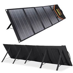 Solar Panel Kits 200W 12V Portable Foldable For Generator Power Station RV Trip