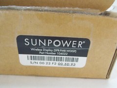 Sunpower 104022 (SPR-PMR-WDISP) Wireless Display Performance Monitoring
