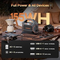 Portable Power Station MARBERO 155Wh 100W Silent