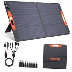 N-Type 16BB 110W Portable Solar Panel for EF/Jackery/Bluetti/Anker SO-E110W