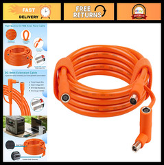 10FT 14AWG DC Extension Cable, 8mm Power Cord for Solar Generators & Panels