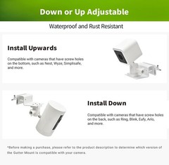 Adjustable Gutter Mount for Solar Panels – Tool-Free Installation & Weatherproof