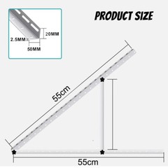 Adjustable Solar Panel Mounting Brackets Kit System for RV Boat Off Gird Roof