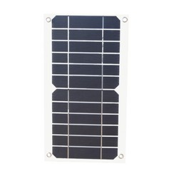 Panneau solaire 5W 6V 800MA Semi Flexible cellule USB chargeur de sortie avec