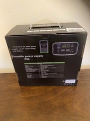 Portable Solar Power Station LED Light Kit Generator Emergency Battery Bank 1B