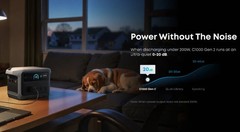 Anker SOLIX C1000 Gen2 Portable Solar Generator + 100W Solar Panel | 1024Wh