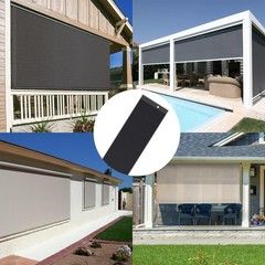 Rollerhouses Solar Panel Charger 12.6V/16.4V 5.9W for Motorized Blinds & Shades