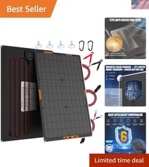 Universal 30W Solar Charger for Cars, RVs, Boats – Lightweight & User-Friendly