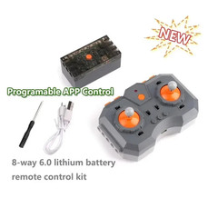 New 8-Way Remote Control Kit with 6.0 Lithium Battery Box Support Bluetooth/App