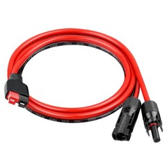 MOOKEERF 10AWG Solar Panel Cable to Anderson Connector – 3FT Solar Extension …