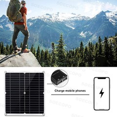 10000W Inverter Solar Panel Kit Solar Power Generator 100A Home Grid System