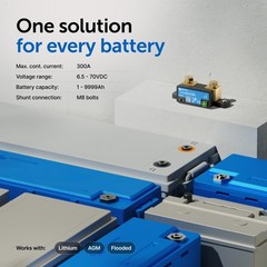 Smart Battery Shunt – Battery Monitor (Bluetooth) – Victron Smart Shunt with …
