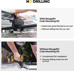 Versatile Solar Panel Brackets for Vehicles-~