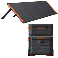 JACKERY POWER STATION EXPLORER 2000 PLUS & EXTRA BATTERY PORTABLE 1 SOLAR PANEL