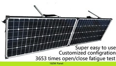 12V 160W Folding solar panel. Suit Lead Acid & Lithium Bat. Customized config.