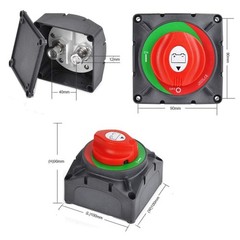 600A 12V-48V High Current Battery Switch | Large Truck Engineering Car Yacht …