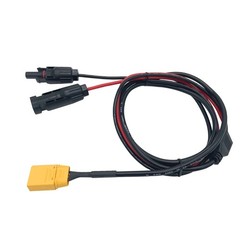 Solar Connector to XT90 Adapter Cable: Solar Panel Adapter to XT90 Male Extensio