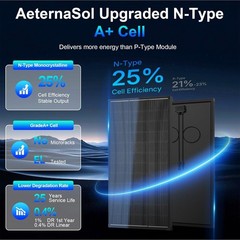 200W Solar Panel 18BB N-Type Monocrystalline 12V IP68 Waterproof